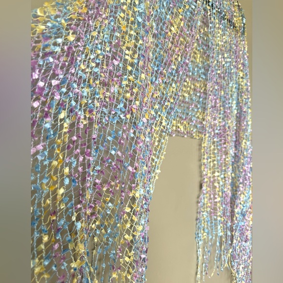 NWOT Unbranded - Women’s Formal Evening Wear One Size Fits Most Scarf Wrap Set - Picture 6 of 15